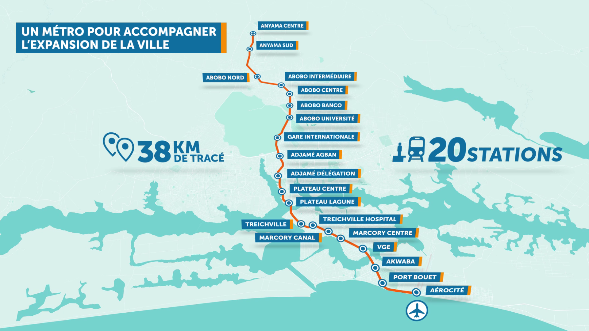 Métro d'Abidjan : Des déguerpissements et des indemnisations annoncés pour mai