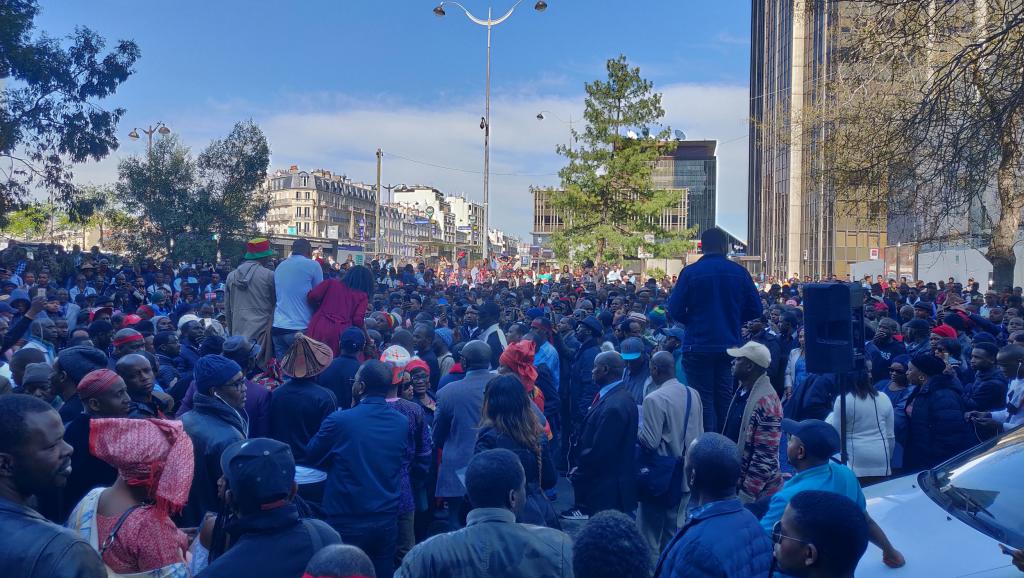 France: manifestation de soutien aux Peuls du Mali Ã  Paris
