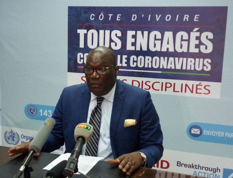 Infection au Coronavirus en Côte d'Ivoire : 55 nouveaux cas