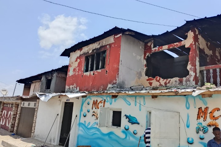 Côte d’Ivoire.  Un incendie ravage plusieurs habitations à la cité Sopim de Koumassi
