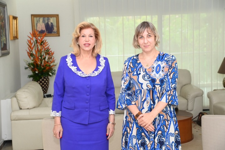 Côte d’Ivoire. Diplomatie : les Ambassadeurs d’Italie et du Sénégal chez Dominique Ouattara