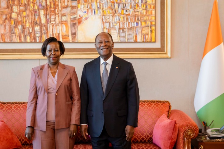 Francophonie. Louise Mushikiwabo et Alassane Ouattara préparent le Sommet de Phnom Penh