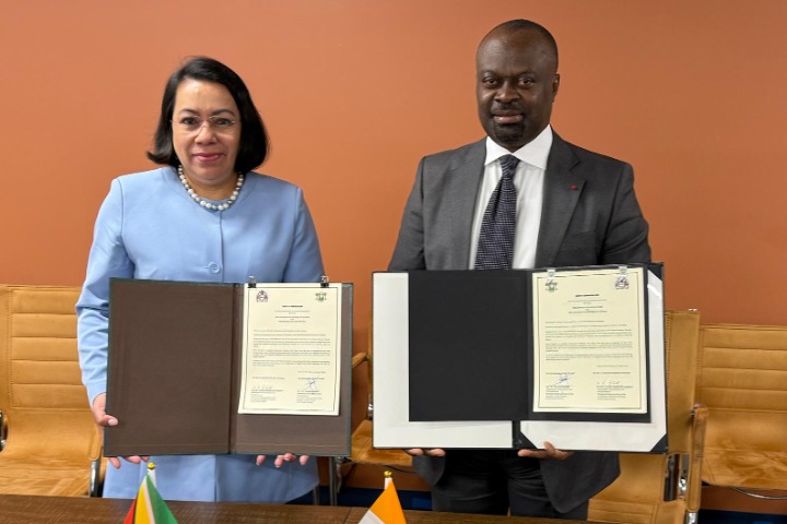 Coopération. La Côte d’Ivoire et la Guyana établissent des relations diplomatiques