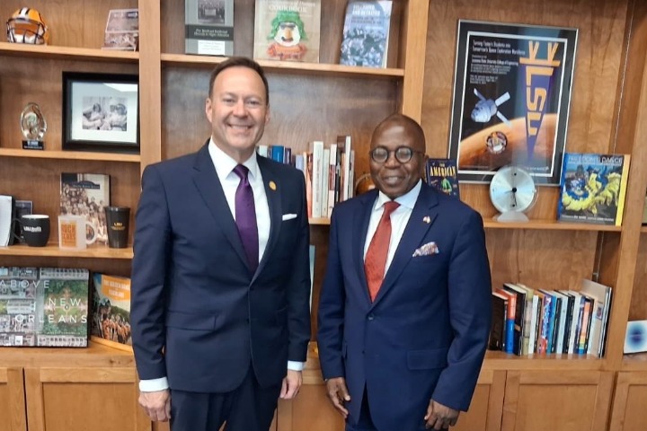 L’Ambassadeur Ibrahima Touré à la Louisiana State University : des perspectives concrètes de...