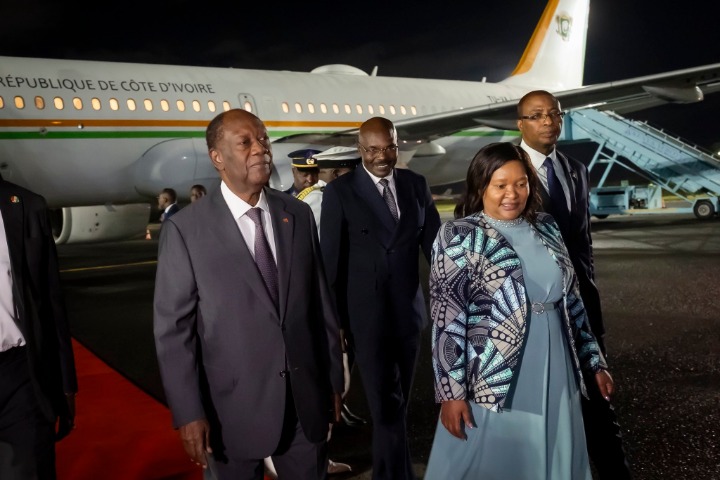 Côte d’Ivoire.  Alassane Ouattara au sommet franco-africain « Africa Forward » de Nairobi