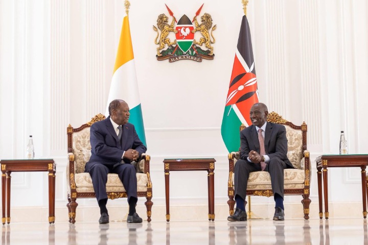 Diplomatie. Ruto annonce l'ouverture d’une ambassade du Kenya en Côte d'Ivoire