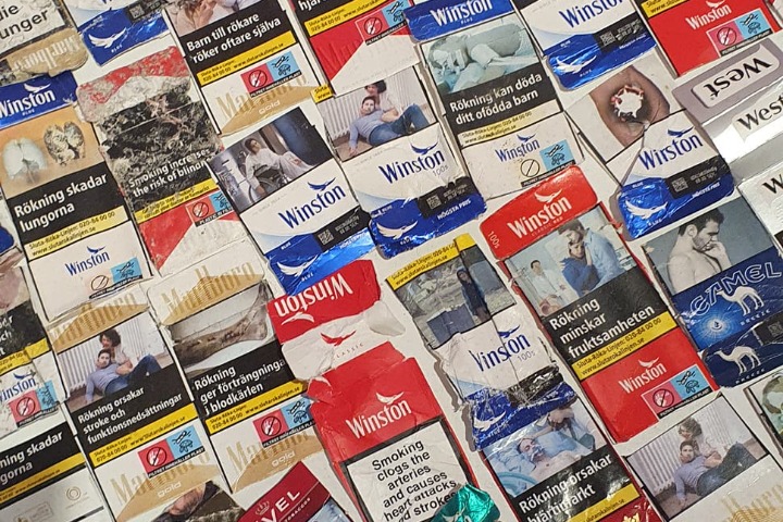 Côte d’Ivoire.  Timbre fiscal obligatoire sur les paquets de cigarettes