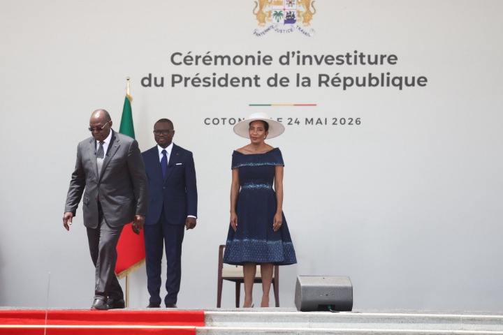 Bénin. Le nouveau Président Romuald Wadagni investi