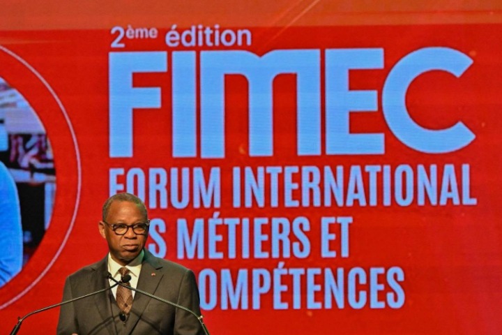 Ouverture du 2ème Forum international des Métiers et des Compétences (FIMEC) : Adama Kamara...