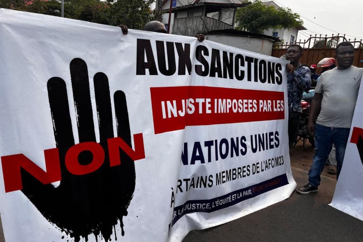 Goma : une marche contre les sanctions de l’ONU visant l’AFC/M23 paralyse les activités...