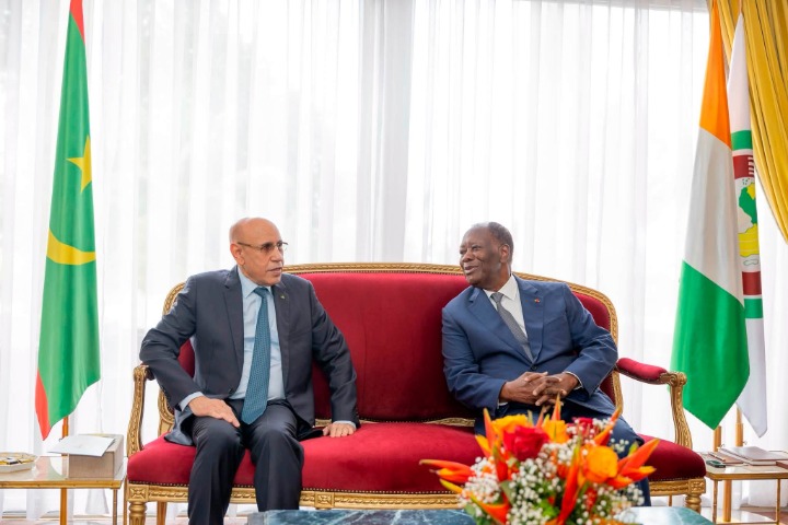Côte d’Ivoire - Mauritanie. Ouattara et Ghazouani échangent sur « la consolidation de la paix...