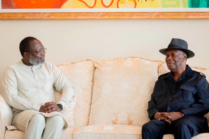 Côte d’Ivoire. CEDEAO : le président Touray dit adieu à Ouattara