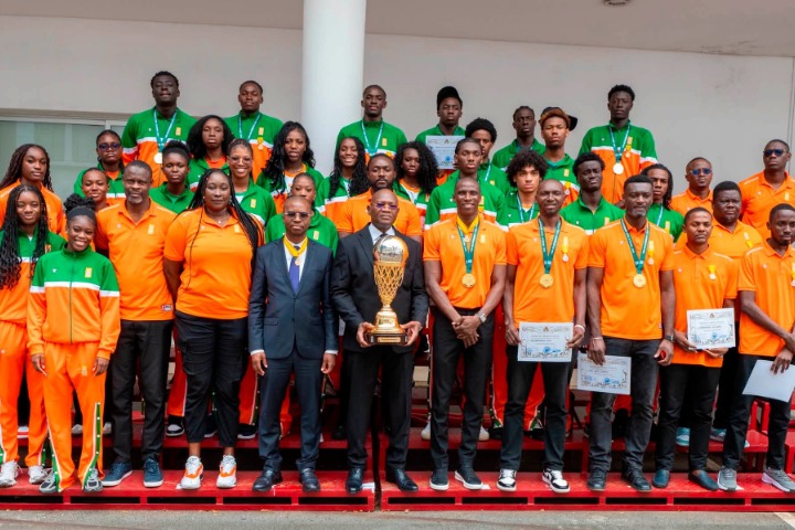 Côte d’Ivoire. Champions d'Afrique : les Éléphanteaux basketteurs récompensées par l’Etat