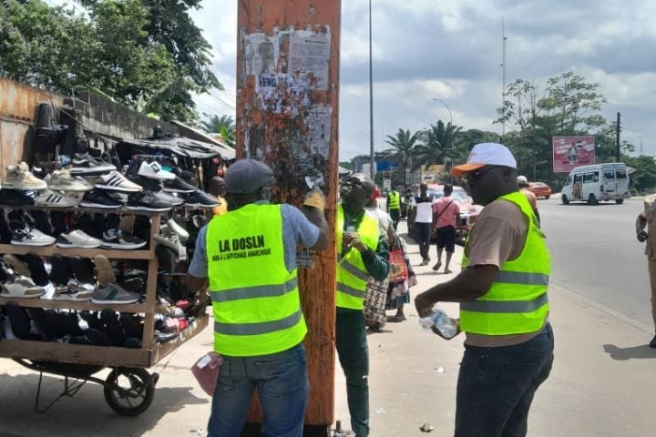 Côte d’Ivoire - Publicité. Affichage sauvage : Trois ministres attaquent les murs d'Abidjan