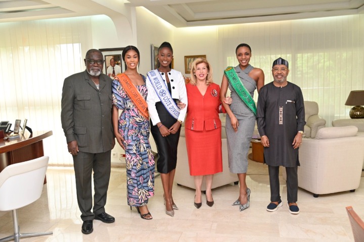 Miss Côte d’Ivoire 2025- Fatima Koné a porté les couleurs du pays avec élégance… (Dominique...