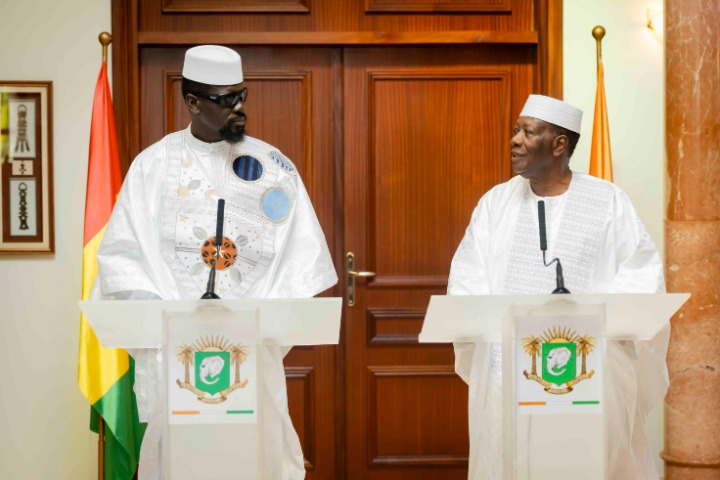 Côte d’Ivoire-Guinée : Ouattara et Doumbouya scellent un nouvel élan de coopération