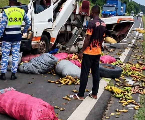 Côte d’Ivoire : un mort dans un violent accident sur l’autoroute du Nord