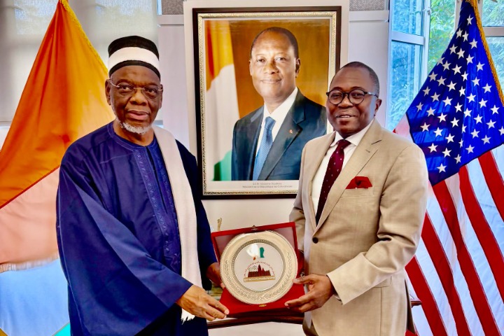 Washington , DC : le Président du COSIM salue l’action de l’Ambassade de Côte d’Ivoire