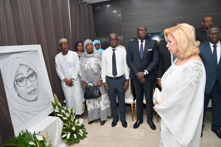 Côte d’Ivoire .Décès de Maférima Bamba Fouetay Epouse M’Bahia: Dominique Ouattara apporte...