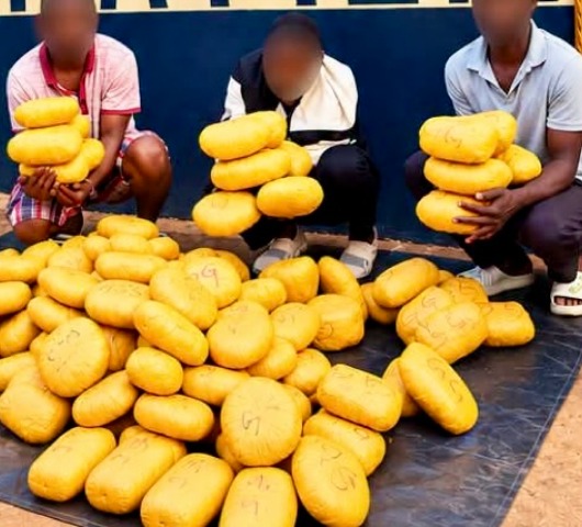 Côte d’Ivoire : 148 kg de cannabis saisis dans deux VTC à Grand-Bassam, trois individus...